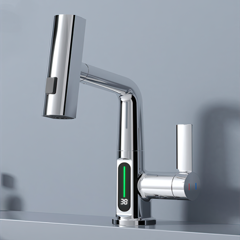Smartfaucet Pro: Intelligent tap with digital display