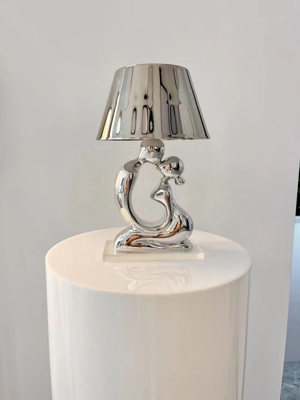 Aurelia Ambient Table Lamp With Gold Or Chrome Finish