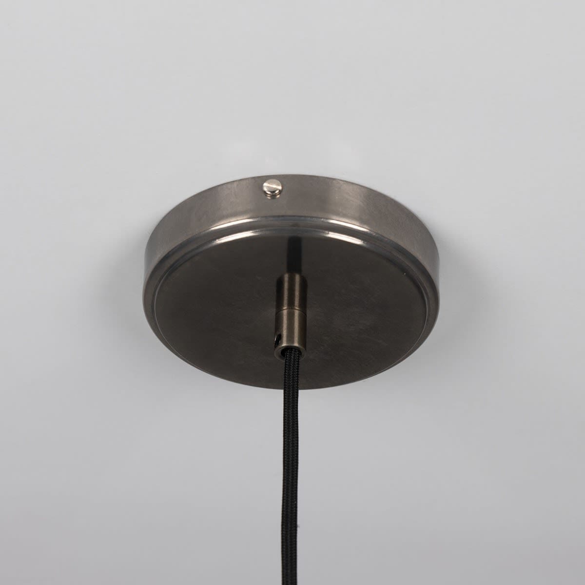 Lyria Organic Ceramic Pendant Light 20cm in Blue Earth