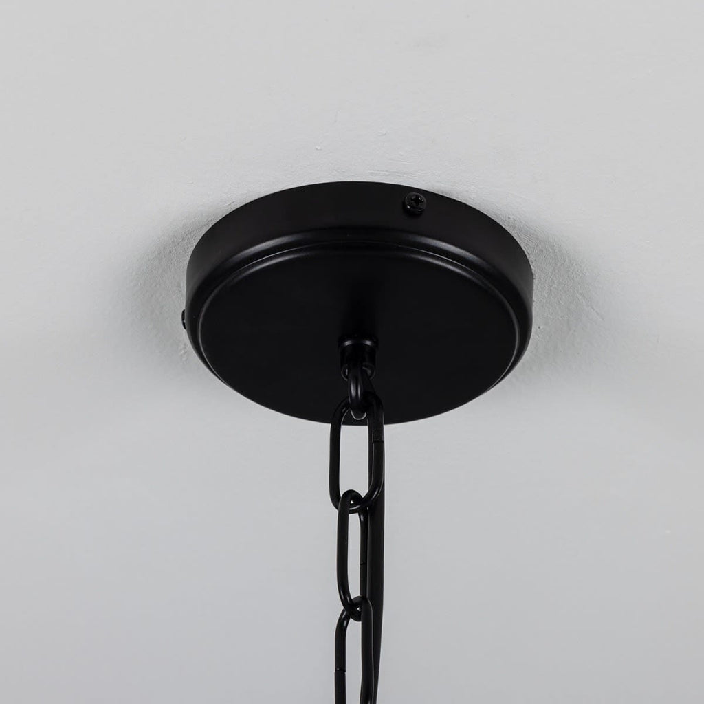 Lyra Marbled Ceramic Pendant Light In Mid Century Modern Style