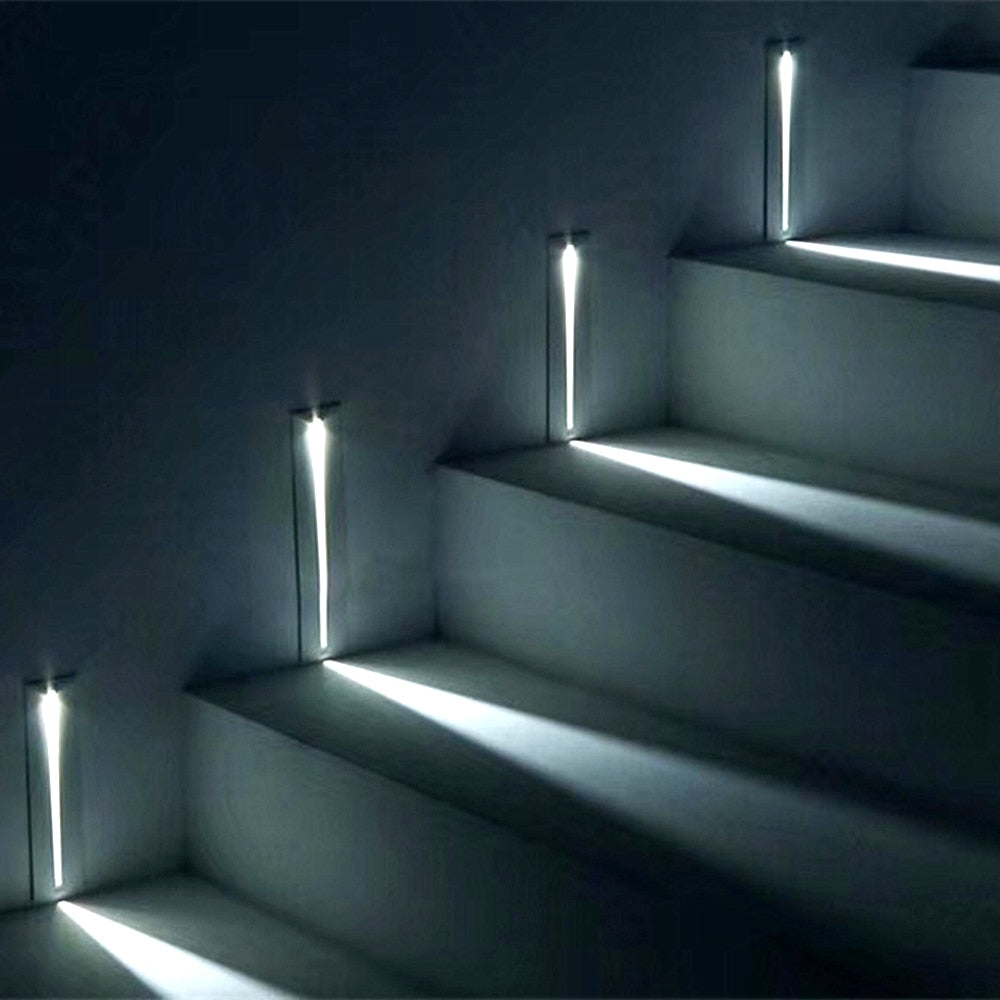 NovaStep Recessed LED Wall Light 3W for Stairs and Hallways