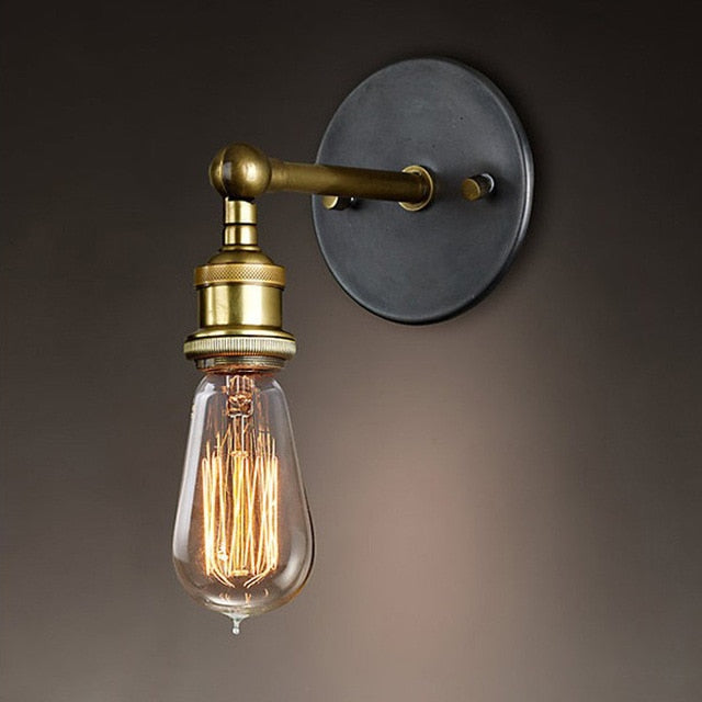 NovaLume Retro Bulb Wall Lamp With Nordic Minimalist Charm