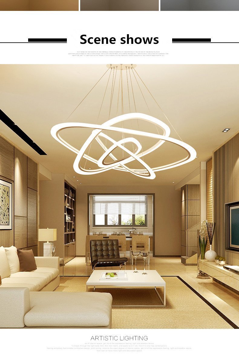 LEDグランドノルディックシャンデリア