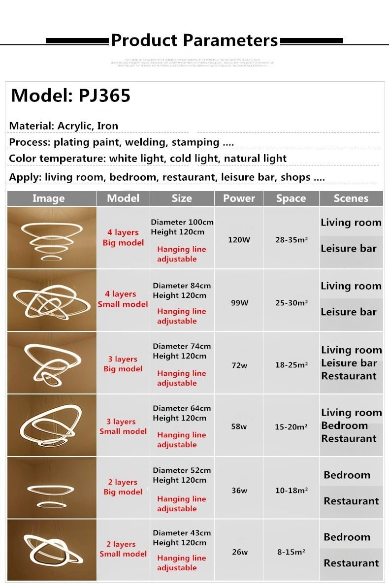 LEDグランドノルディックシャンデリア