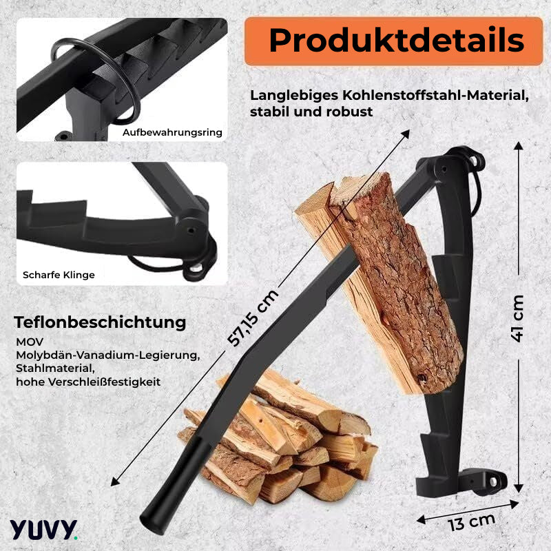 LogMaster ™ Wall Mounted Log Splitter
