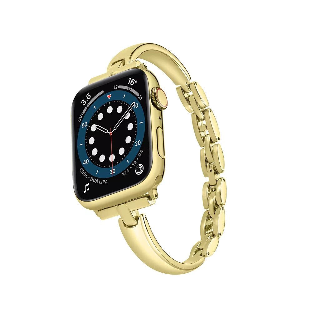 Women's Radiant Stainless Steel Band for Apple Watch
