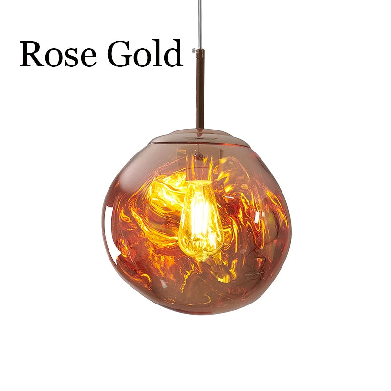 Lava Style LED Pendant Light for Modern Home Decor