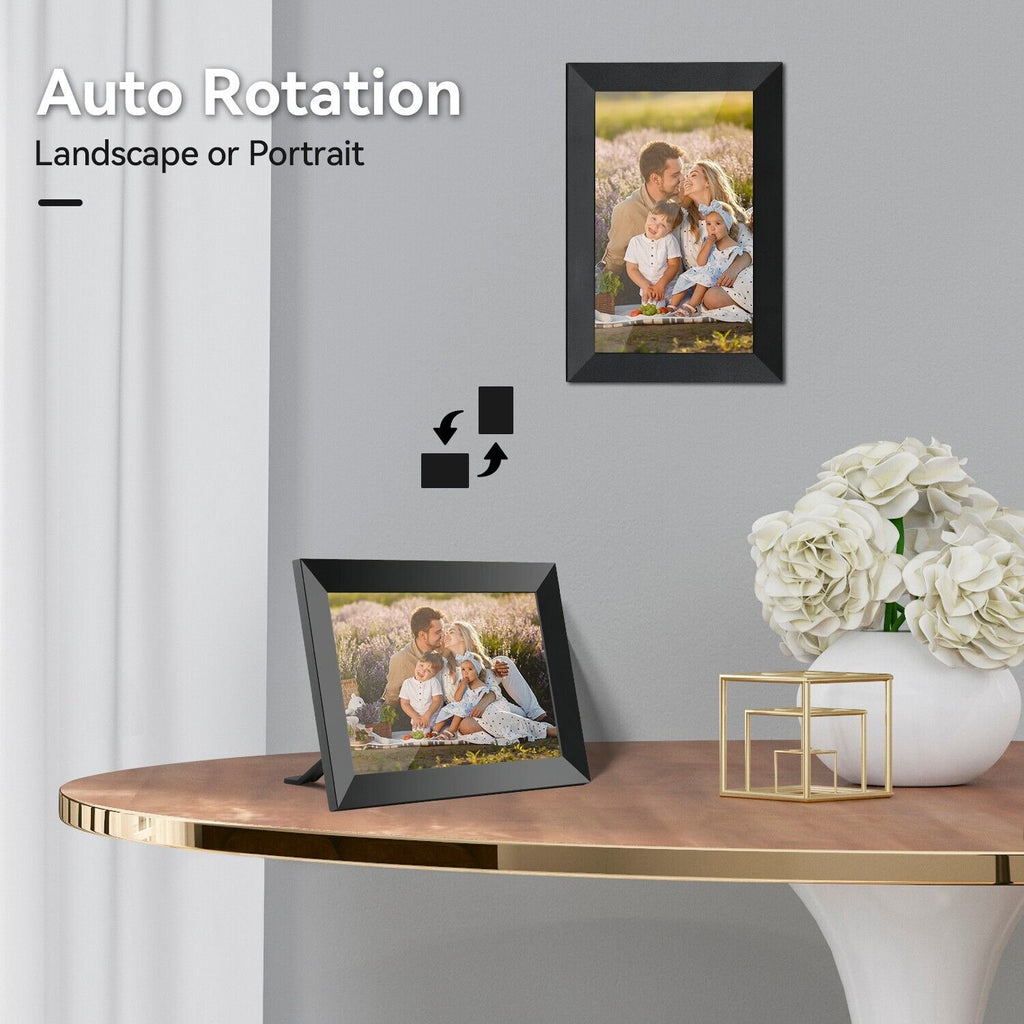 Bingkai Foto Digital WiFi 10.1 inci dengan Skrin Sentuh HD 1080P