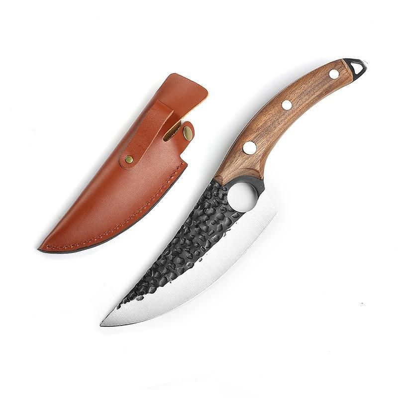 Serbian Chef Knife, Hand-Forged Boning Knife 6” Meat Cleaver