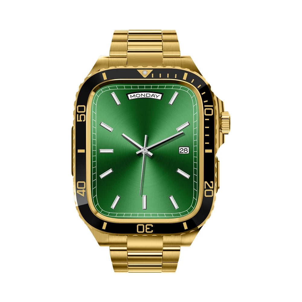 Stainless Steel Armor Case & Band for Apple Watch