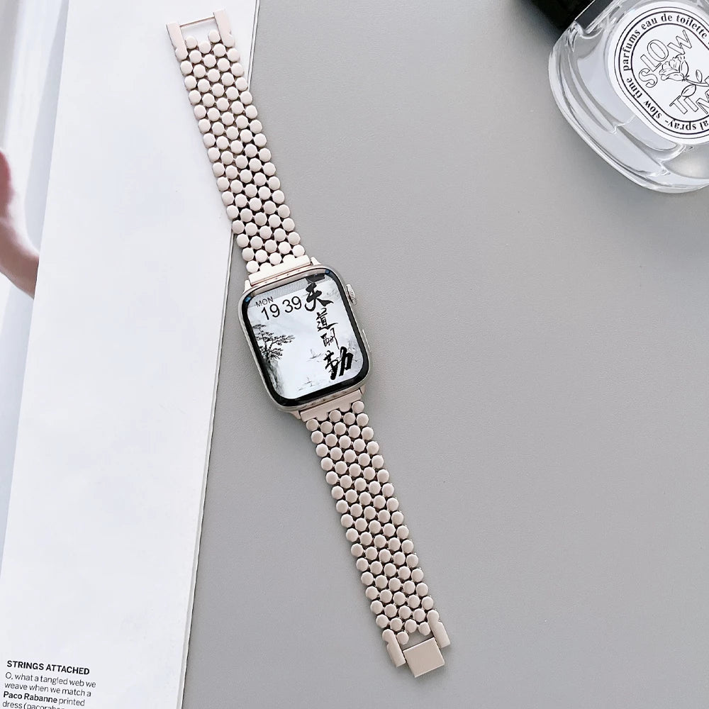 Women's Stainless Steel Elegance Band for Apple Watch