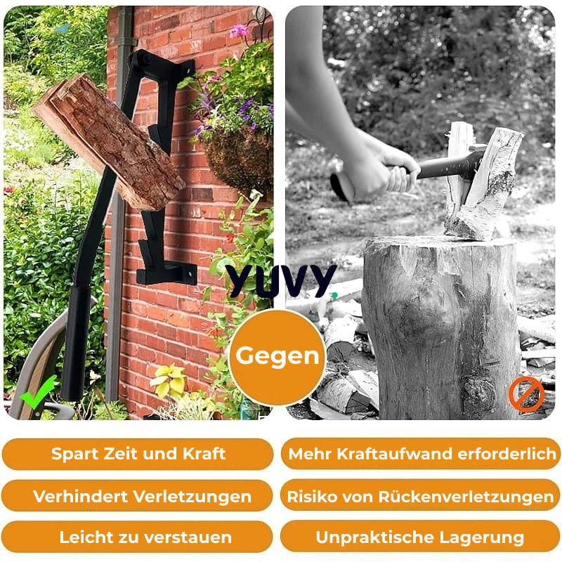 LogMaster ™ Wall Mounted Log Splitter