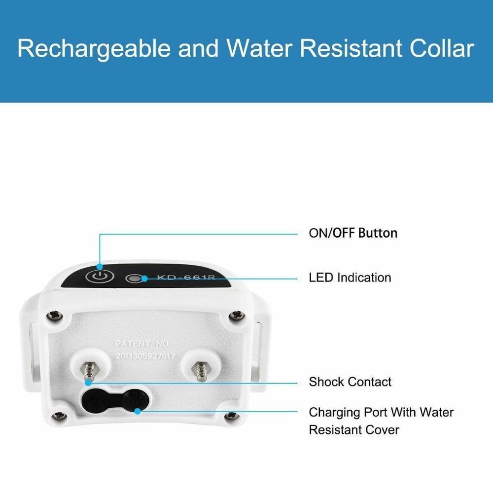 Bezdrátový obojek pro psí plot - Neviditelný a vodotěsný