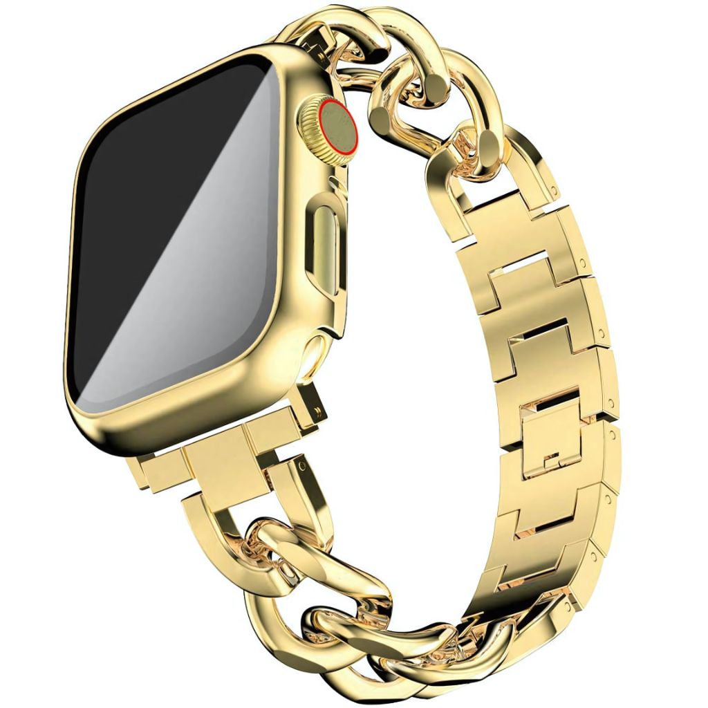 Women’s Modern Stainless Steel Apple Watch Band