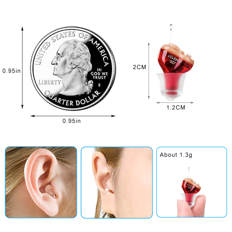 CIC Digital Hearing Aid With Noise Cancellation